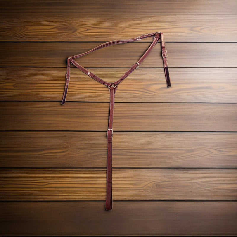 Silver Crown Breastplate Full - Saddlery Direct