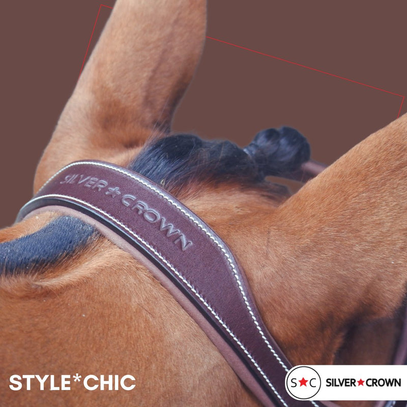 Silver Crown Bridle CHIC - Saddlery Direct
