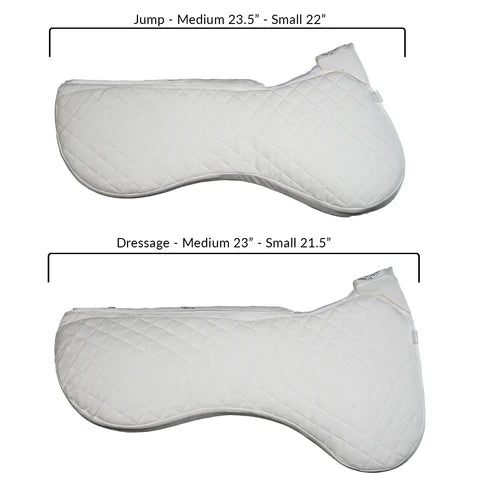 SQUISH Pad™ - English Half Pad - Saddlery Direct