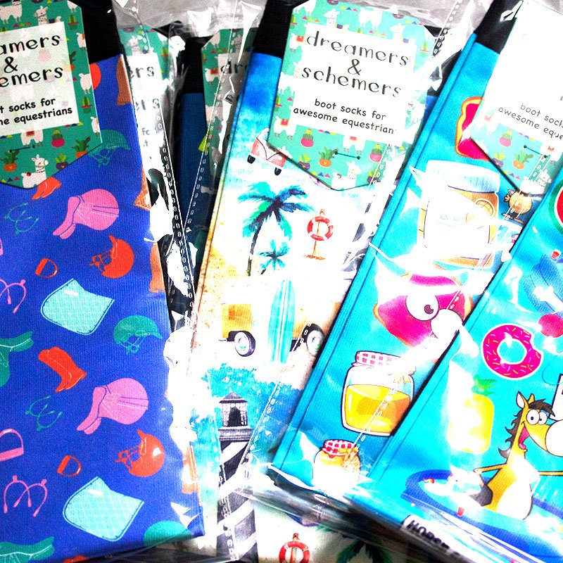 Dreamers & Schemers Socks - Saddlery Direct