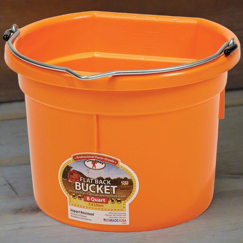 Flat Back Feed Bucket - Saddlery Direct
