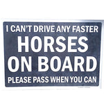 Horse Truck & Float Sign - Saddlery Direct