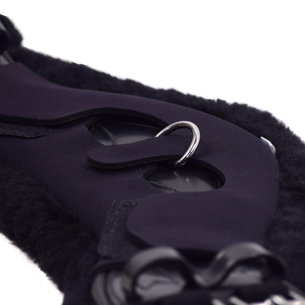 Total Saddle Fit Girth Fleece Covers Mono - Saddlery Direct