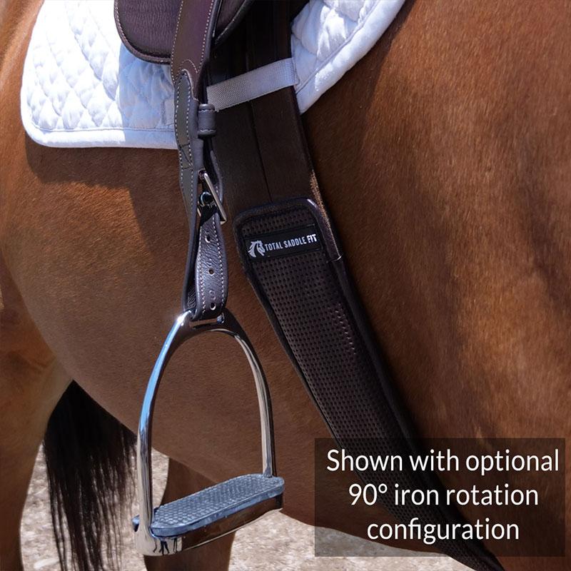 Total Saddle Fit SLIM Stability Stirrup Leathers - Saddlery Direct