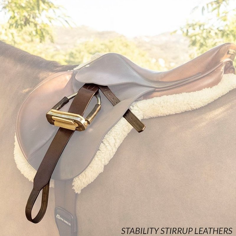 Total Saddle Fit Stability Stirrup Leathers - Saddlery Direct